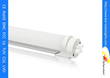 Long Lifespan T8 2 Pin LED Tube Light 15W 3000K Ballast Compatible With DLC Listed